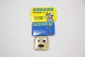 バッチ　4個 44×70mm／角丸】ノーマル缶バッジパーツ（1,000個セット