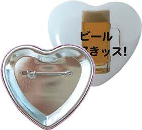缶バッチ ハート – 缶バッジファクトリー｜オリジナル缶バッチが激安で